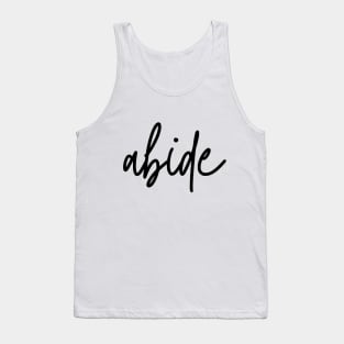 Abide B Tank Top